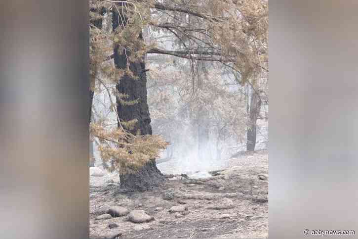 ‘The environment has changed:’ residents returning to Clinton area told to be prepared for wildfire damage