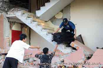At least two dead after powerful 7.7 earthquake strikes Indonesia