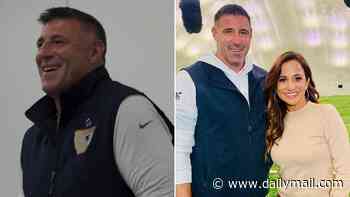 Mike Vrabel celebrates birthday with surprise guest at Patriots camp as coach looks to move on from Dianna Russini scandal