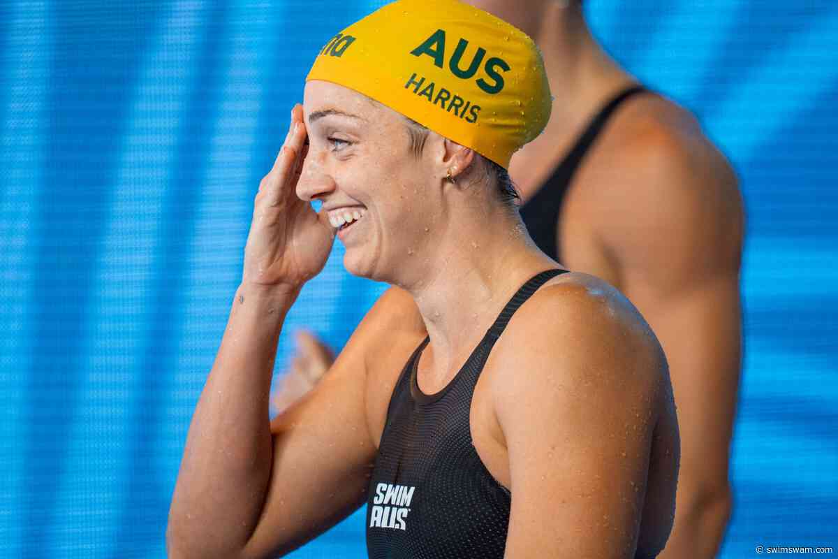 Meg Harris on 100 Free Gold at Comm Games and Now Pan Pacs: “Definitely a new experience for me”