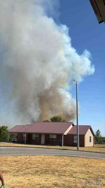 Multiple structures damaged following Anadarko fire