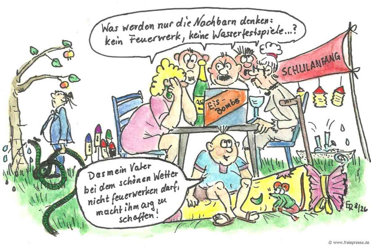 Satire zum Wochenende: Trinkschokolade aus der Zuckertüte und eine Mai-Feier im August