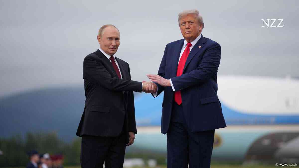 Ein Jahr nach Trumps Gipfel mit Putin: Der «Geist von Anchorage» ist verflogen, die Ukraine hat sich dem Kartell der Grossen widersetzt