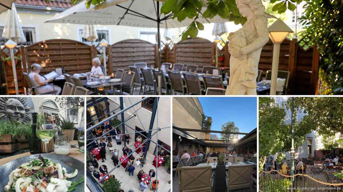 Mediterranes Flair und kühle Schattenplätze: Diese Augsburger Lokale sorgen für Urlaubsfeeling