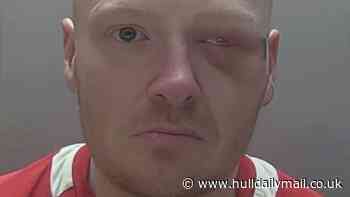 Banned driver crashed into taxi during high-speed police pursuit