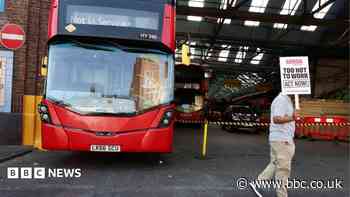 Bus drivers strike over oven-like cabs in heatwave