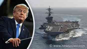 Trump wuift misstanden op vliegdekschip in Midden-Oosten weg: ’Alleen wat kleinere mentale problemen’