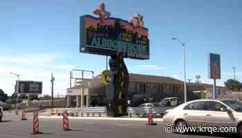 Issue with guard rails on Albuquerque welcome sign leads to months-long road closures