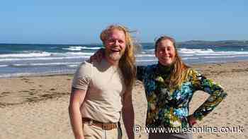Welsh tradesman swaps tools for bucket and spade to build insane sand sculptures on the BBC
