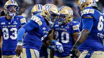Brady Oliveira leads the way, as Winnipeg Blue Bombers beat winless Ottawa Redblacks