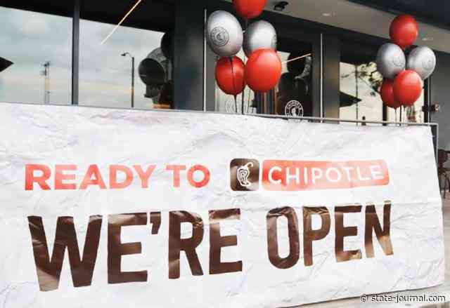 Chipotle Mexican Grill now open