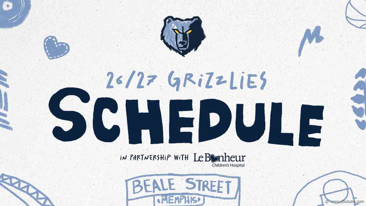 Memphis Grizzlies 2026-27 NBA Schedule Release