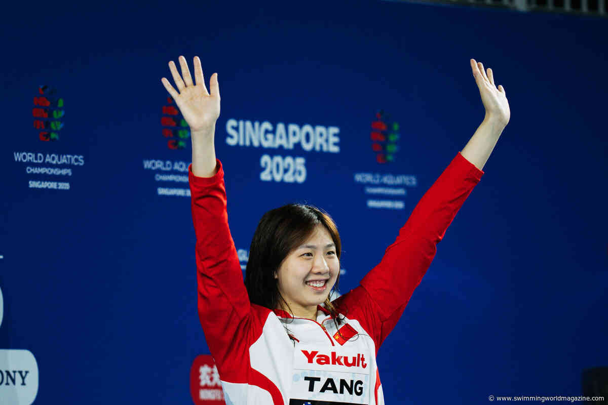 Pan Pacific Championships, Night Three Finals: Tang Qianting Gets China on Board with 50 Breast Gold