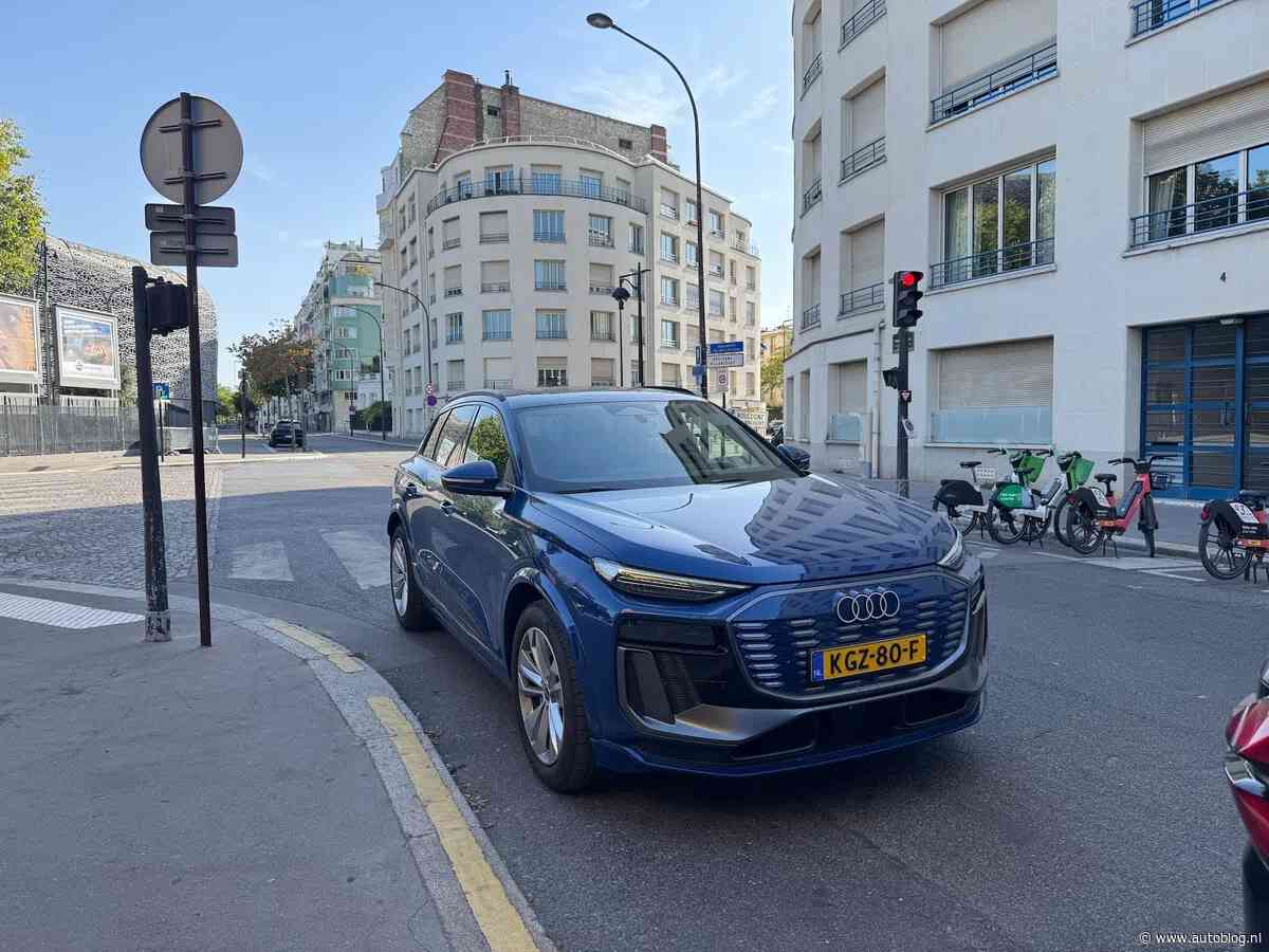 Met de kleine accu van de Audi Q6 e-tron naar Parijs: mis je de grote batterij?