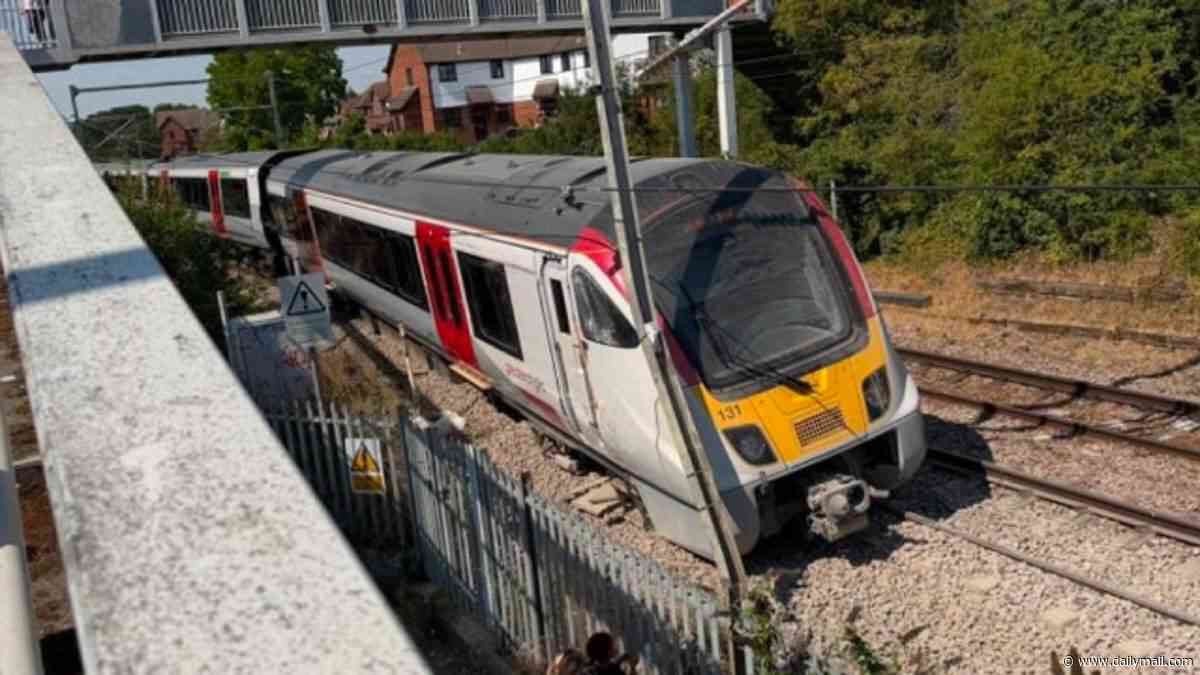 Second train derails in less than 24 hours: Carriages come off tracks a day after 20 people were injured in Lewes crash on hottest day of the year