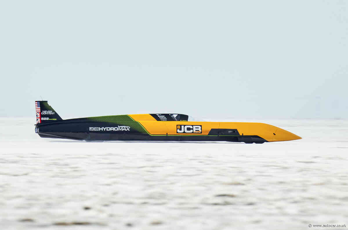 JCB Hydromax: inside the quest to set a 406mph hydrogen record