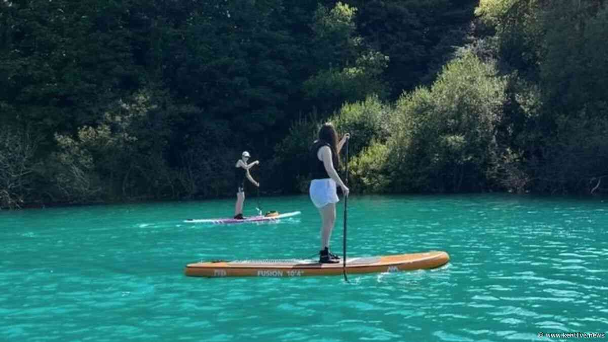 Kent's crystal clear lakes that's like 'being in the Maldives'