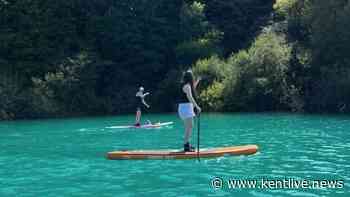 Kent's crystal clear lakes that's like 'being in the Maldives'