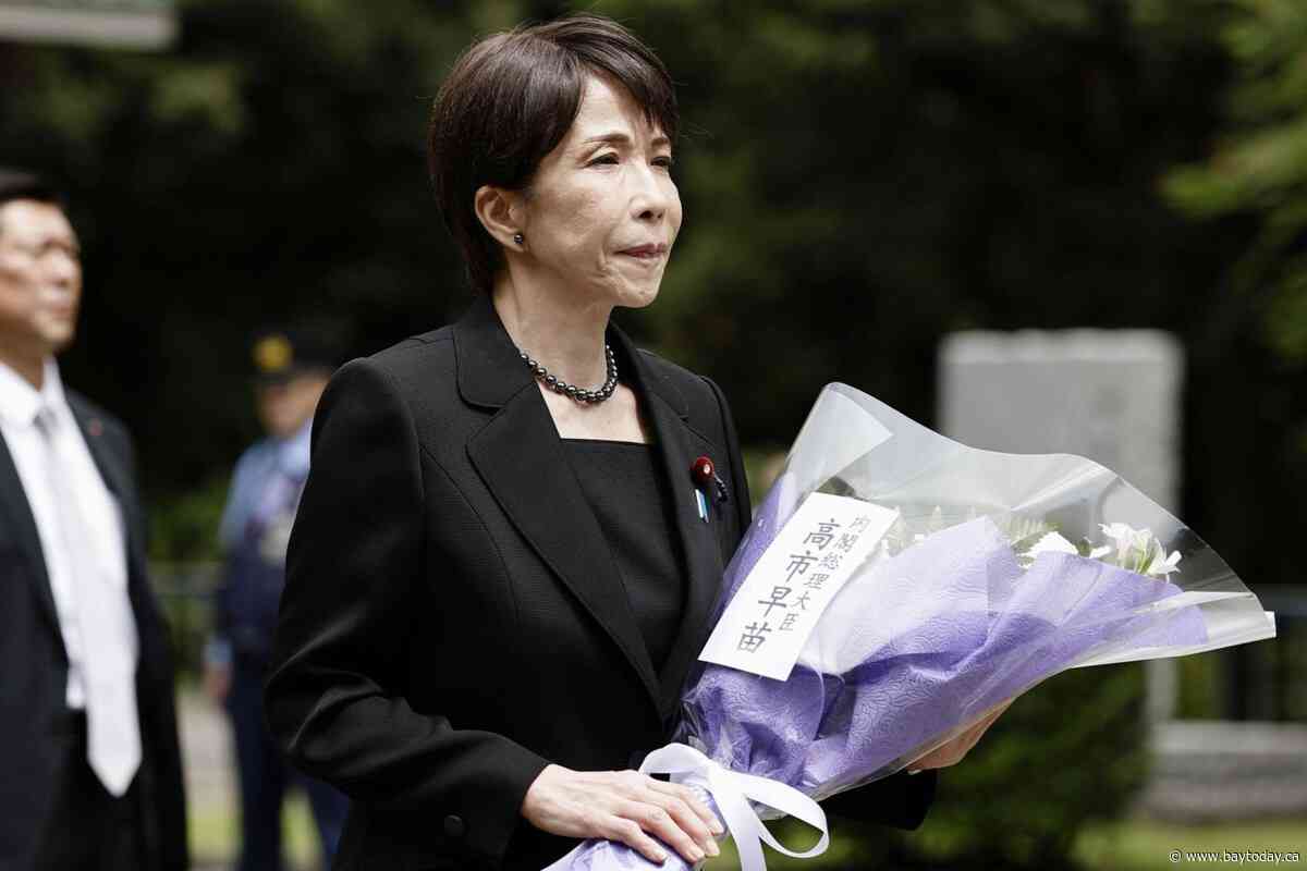 Japan's Takaichi skips controversial Yasukuni Shrine visit on anniversary of World War II surrender