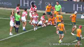 Stunning start for Wallabies as Nasser scores