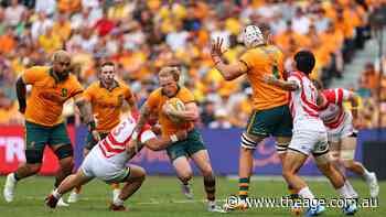 LIVE updates: Tense opening half as Wallabies and Japan trade tries