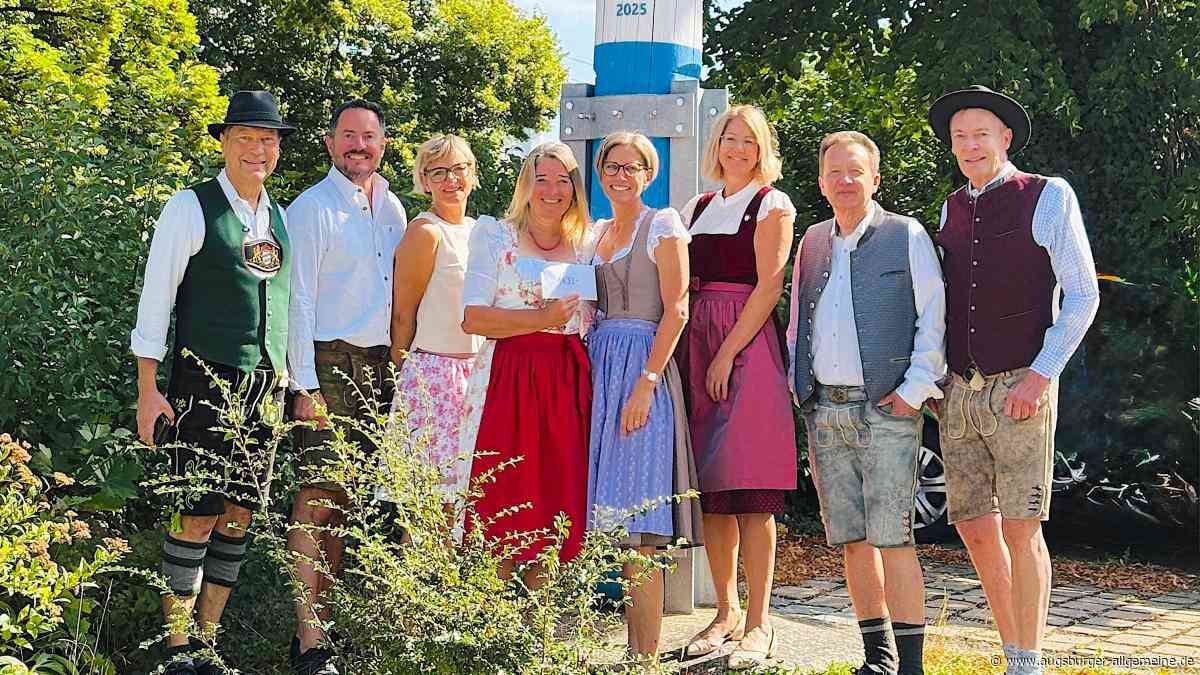 Spende für die Maibaumfreunde Utting