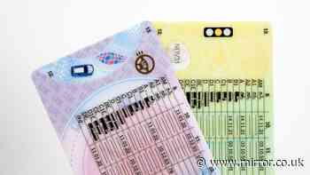 DVLA message to university and college students who drive a car