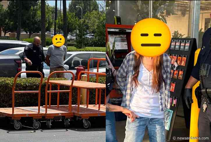 7 arrested in massive north OC retail theft blitz by police and the L.A. Organized Retail Crime Association