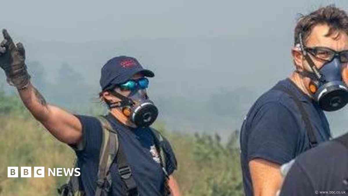 Heatwave fire spree 'busiest in boss's 26-year career'