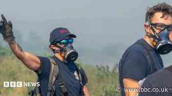 Heatwave fire spree 'busiest in boss's 26-year career'