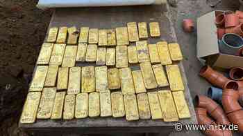 "Eine große Menge": Bauarbeiter entdecken millionenschweren Goldschatz