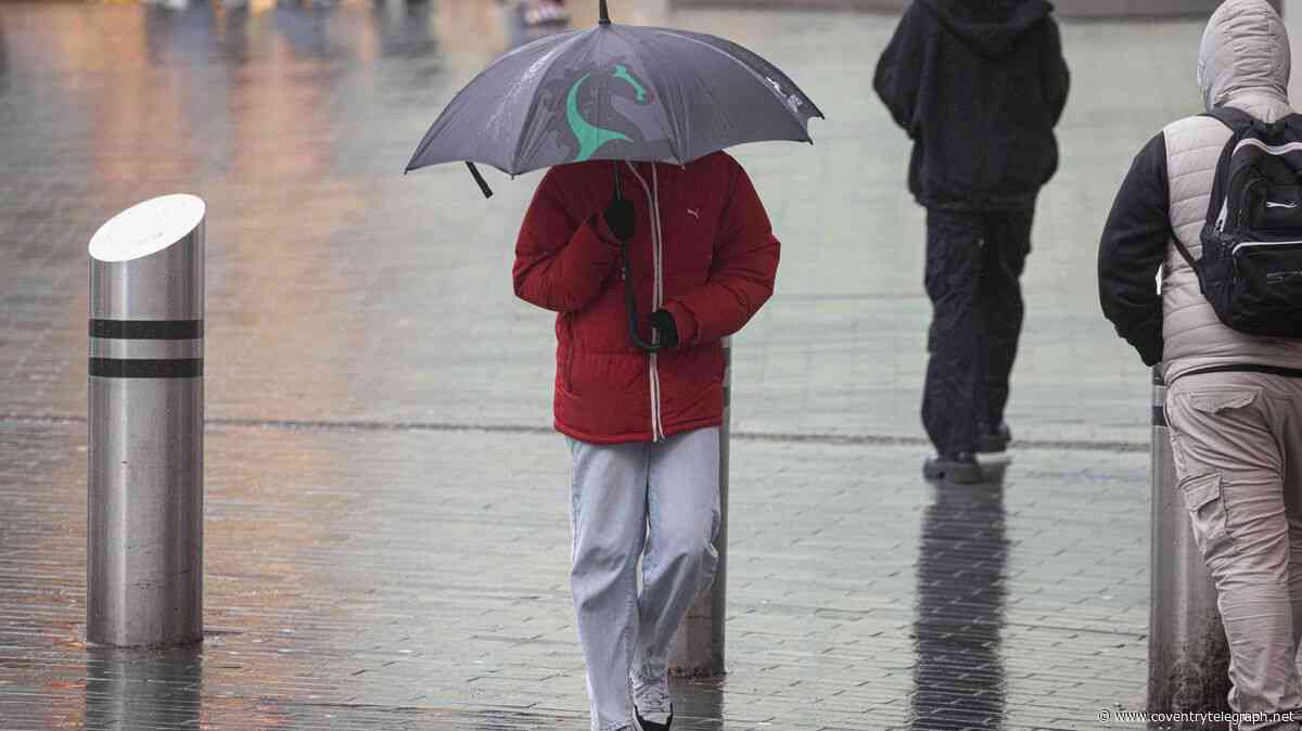 Coventry weekend weather forecast in full as Met Office warns of 'widespread rain'