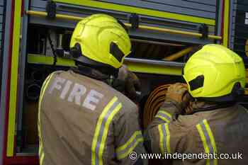 Four boys arrested on suspicion of arson as wildfire spreads in South Wales