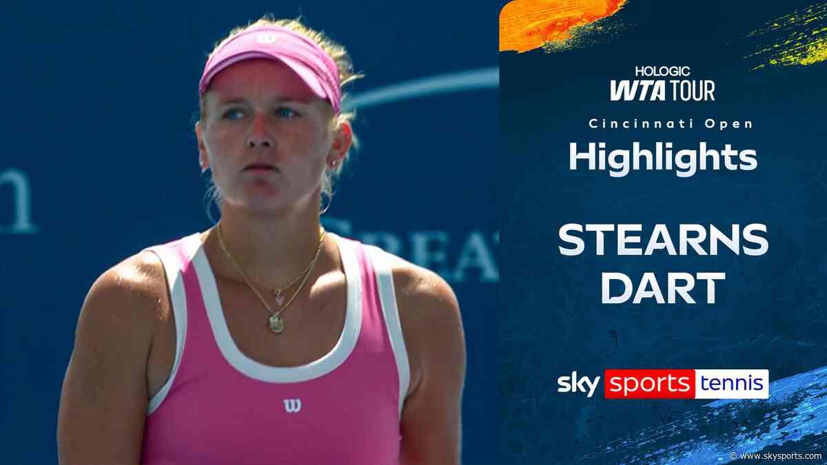 Dart defeated by home hope Stearns in Cincinnati Open first-round