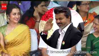 CM Vijay hoists flag on Independence Day as Trisha marks front-row attendance