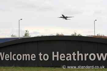 Heathrow Airport warns passengers not to travel by road after flooding