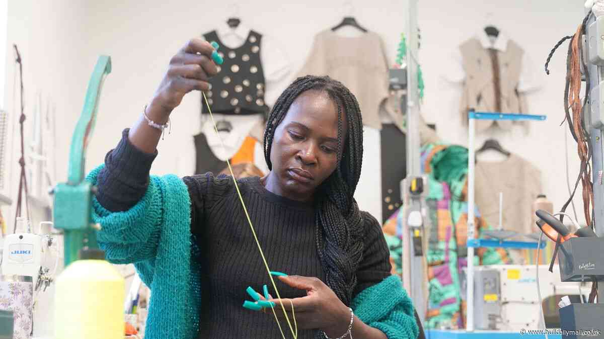 The Hull fashion brand using thrown-away materials to make catwalk-worthy clothing