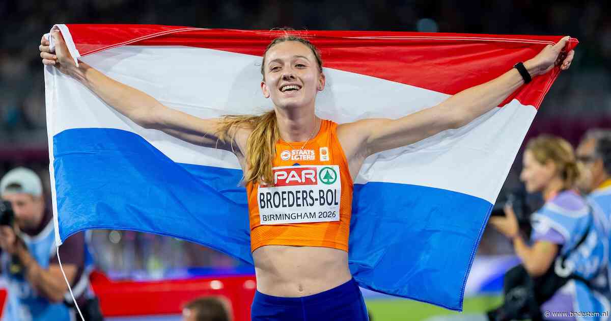 Femke Broeders-Bol verbaast zichzelf in Birmingham: ‘Mijn benen gaan sneller dan mijn hoofd’