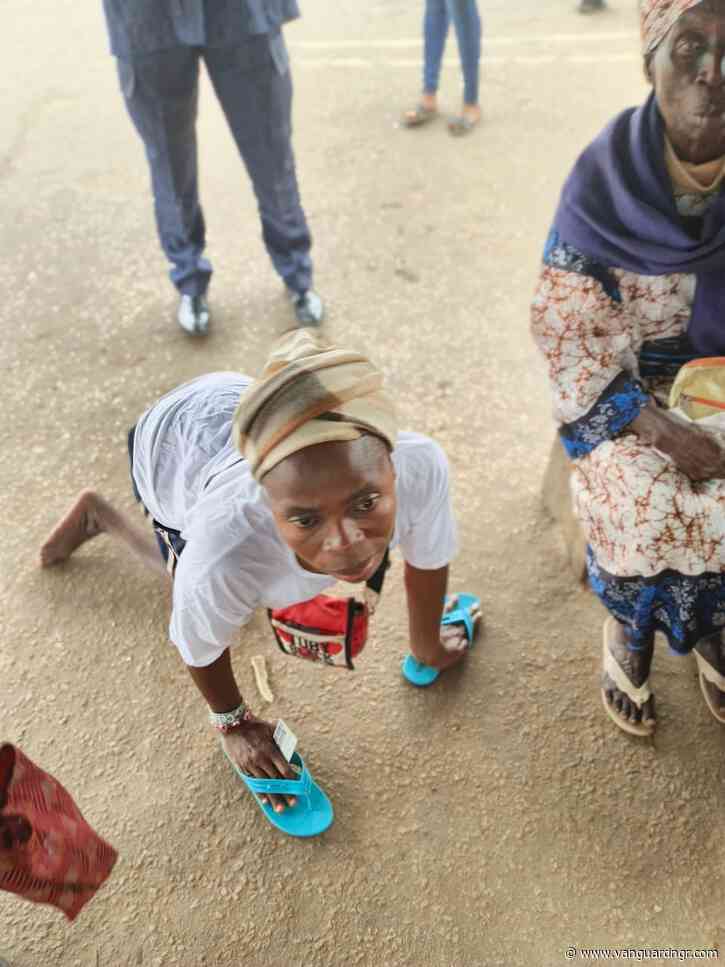 Osun election in photos: Elderly, physically challenged voters turn out
