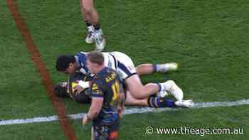 Moses floored by earth-shattering tackle