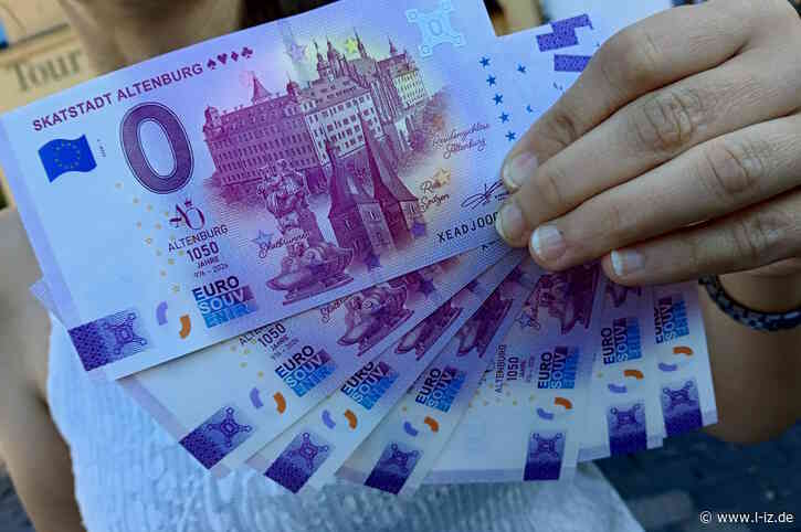 1050 Jahre Altenburg: Zum Stadtjubiläum erscheint der erste Altenburger 0-Euro-Schein