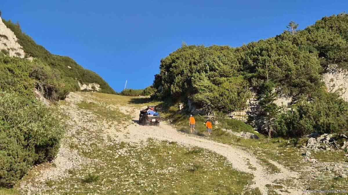 Zwei deutsche Wanderer stecken fest: Bergrettung Grödig rettet sie vom Untersberg