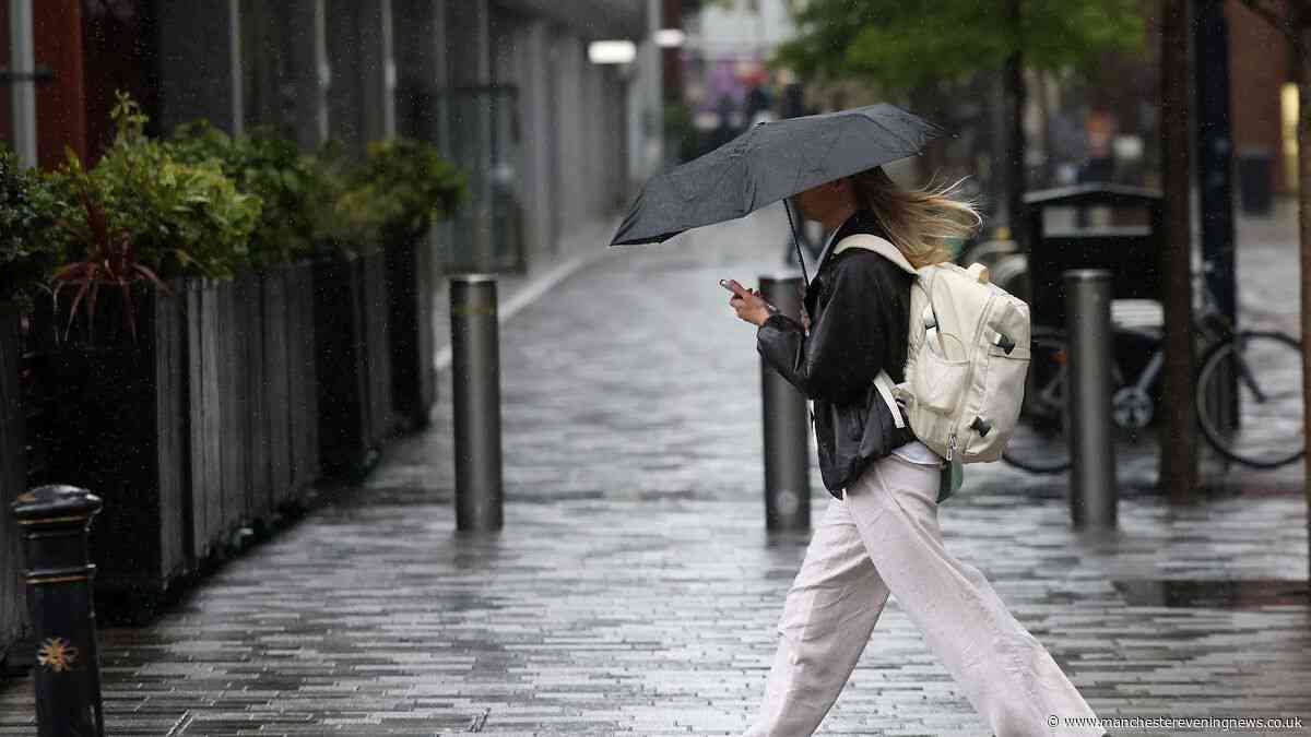 When rain will hit Greater Manchester this weekend as heatwave finally ends