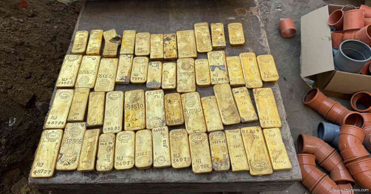 Construction workers find $10 million gold stash in renovations