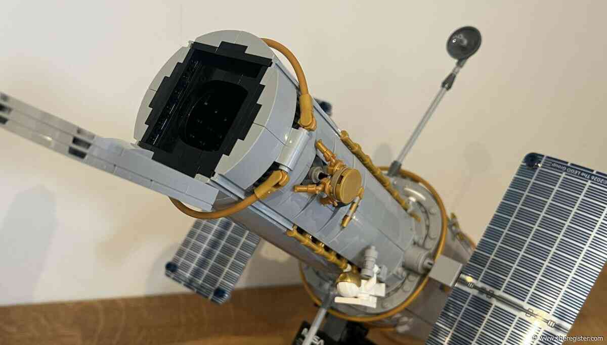 Lego's supersized Hubble deserves a little more shine