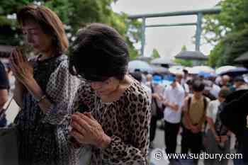 Japanese leader skips controversial shrine visit, avoids mention of remorse on surrender anniversary