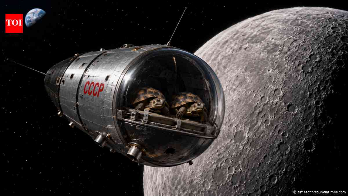 In 1968, two Soviet tortoises circled the Moon and returned alive before Apollo 8