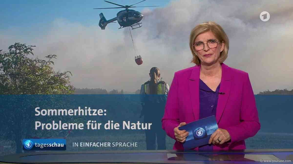 tagesschau in Einfacher Sprache 19:00 Uhr, 14.08.2026