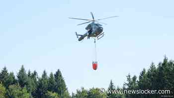 Duitse brandweer helpt bij bestrijden veenbrand België, rookoverlast in Limburg