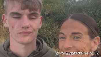 Teen dad blinded by firework on North Yorkshire beach now training for new challenge
